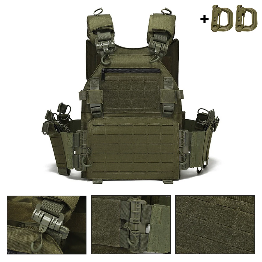 Quick Detach Hunting Vest Molle Stretchable Expandable