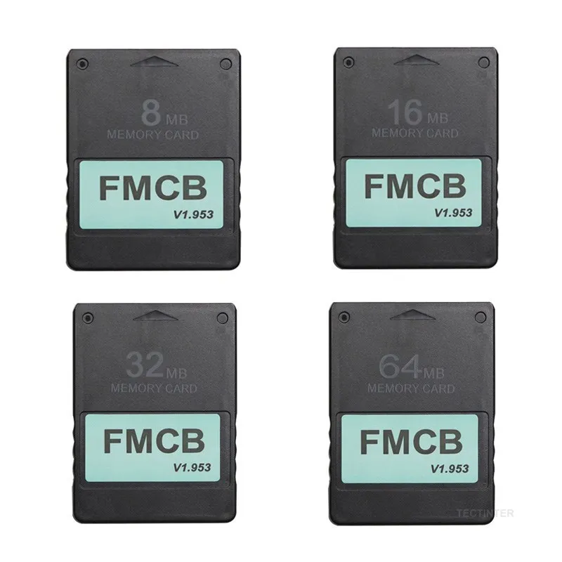 Ourine McBoot FMCB 1.953 - Scheda di memoria 8 MB/16 MB/32 MB/64 MB per Sony Playstation 2 PS2