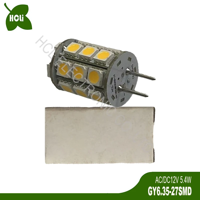 

High quality 12V 5W GY6.35 G6.35 G6 Led Reading Light Bulb Floorlamp Walllamp Interior Lighting Droplight free shipping 2pcs/lot