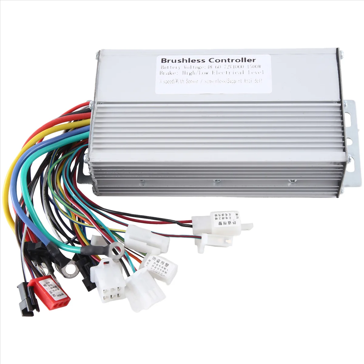 48V-72V 1000W-1500W Electric Controller 12 Tube Dual Mode E-Bike Brushless Controller Speed Motor Electric bike parts electric bike controller