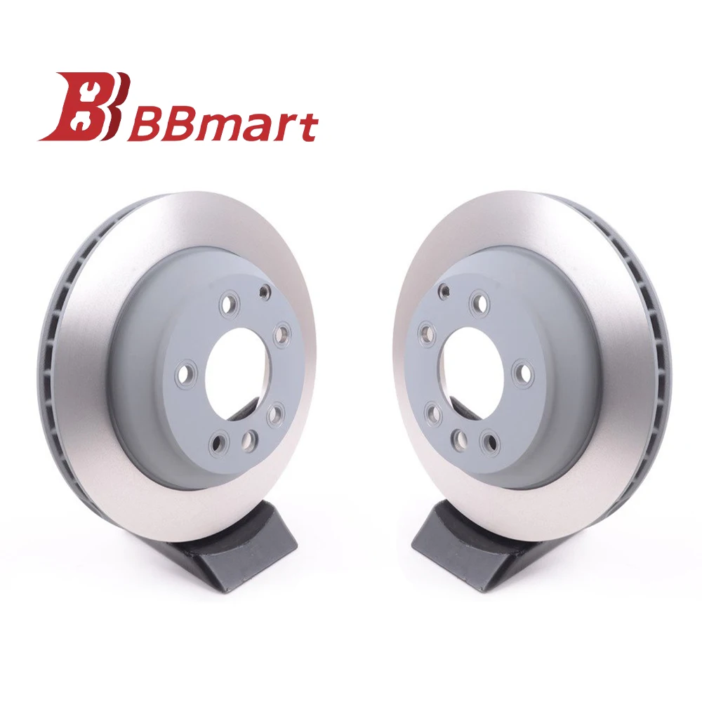 BBmart Auto Parts 1 Pair 95535240131 Left Right Rear Brale Disc Rotor For Porsche Cayenne Car Accessories