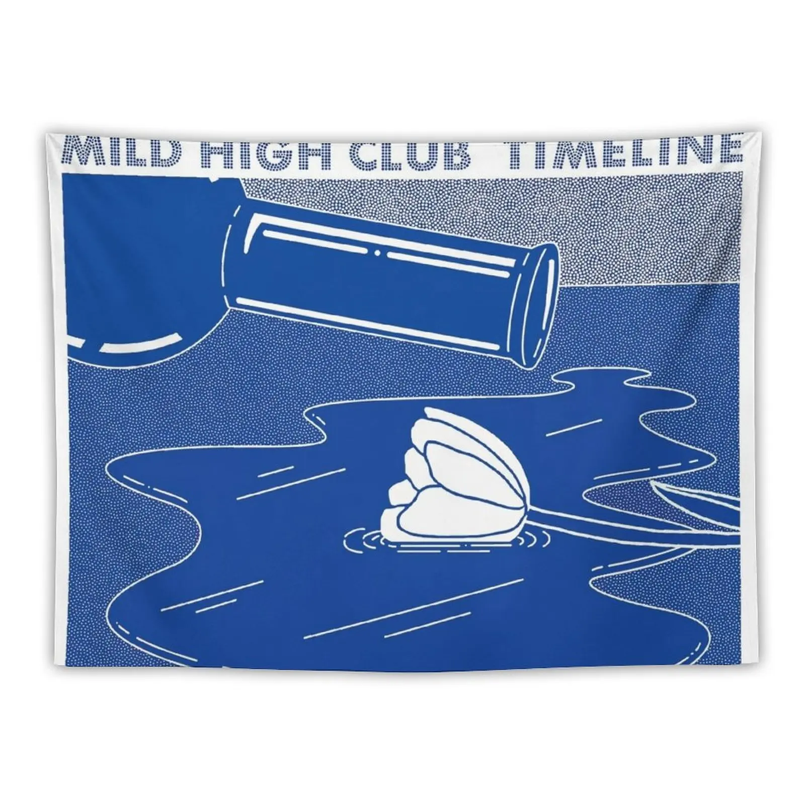 

The Mild-High Club - "Timeline" Cover Illustration Tapestry Wall Decor Hanging Bedroom Deco Living Room Decoration