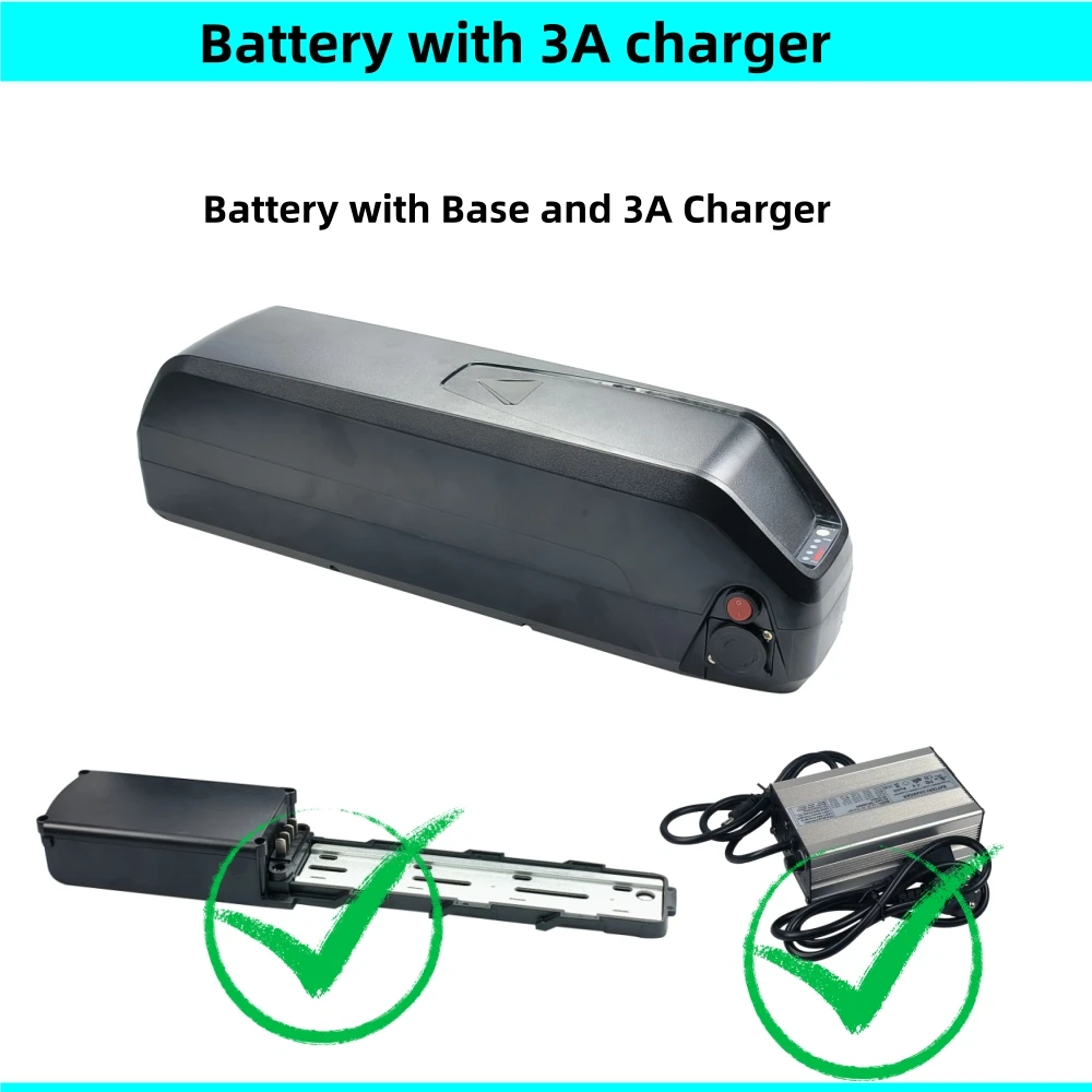 電動自転車バッテリー 48V 30Ah 18650 リチウム バッテリー パック 13