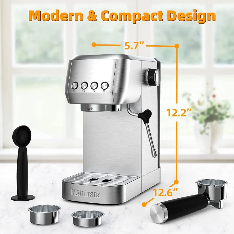  MAttinata Máquina de capuchino y máquina de café