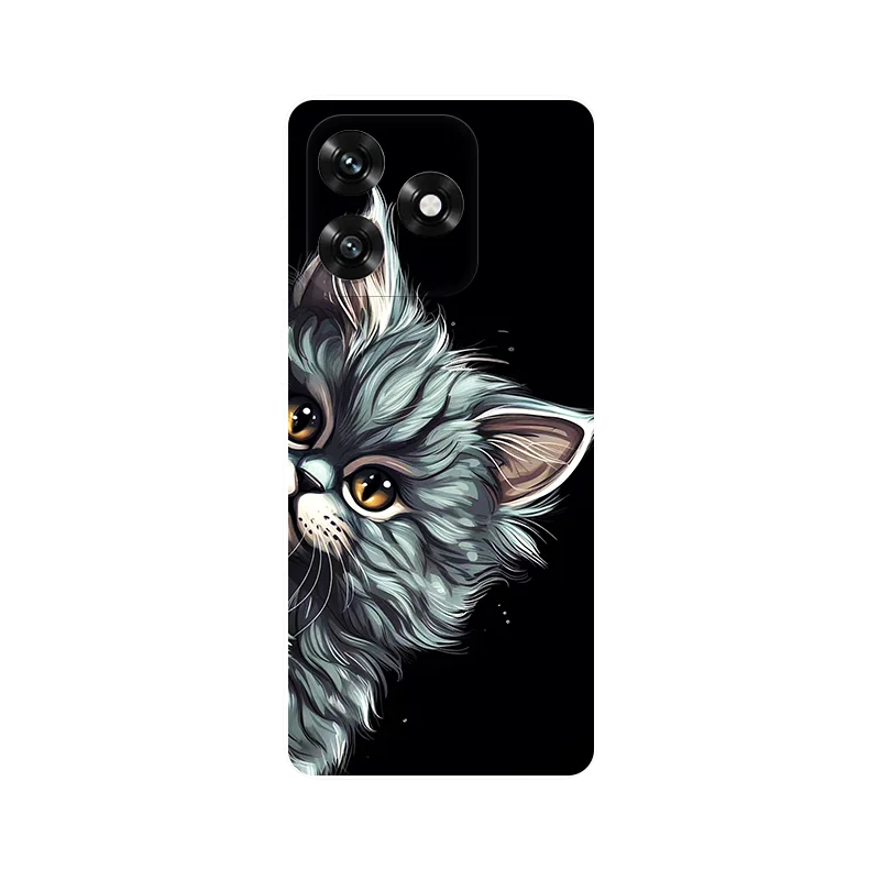 Cute Cat Soft TPU Protective Bumper Case