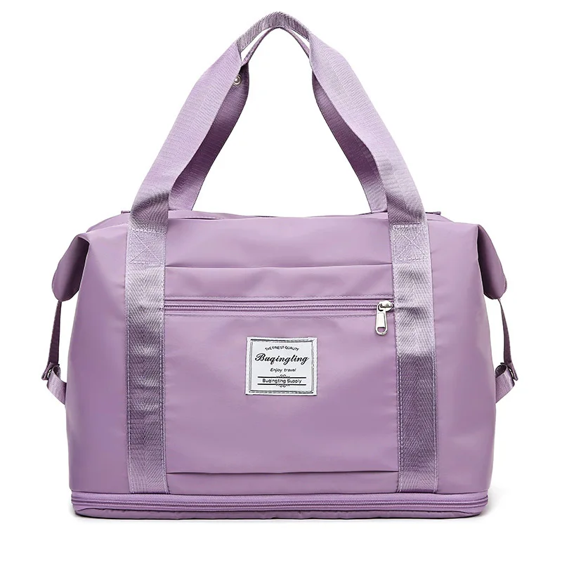 Unisex Fashion Large Travel Cabin Tote Bag Handbag Nylon Waterproof Shoulder Women Weekend Gym Female