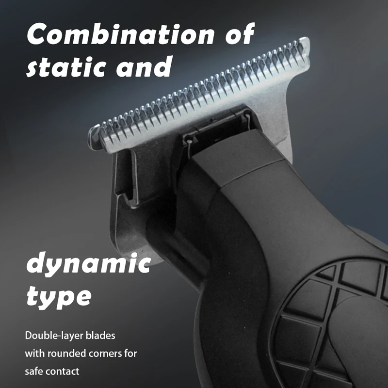 WAIKIL Professional Men's Electric Hair Clipper Cordless Head Electric Scissor USB Charging Digital Hair Trimmer Styling tools 2