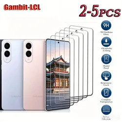 Premium 9H HD Tempered Glass Screen Protector - 2 to 5 Pieces - 5 Pieces (For Galaxy S25 Edge)