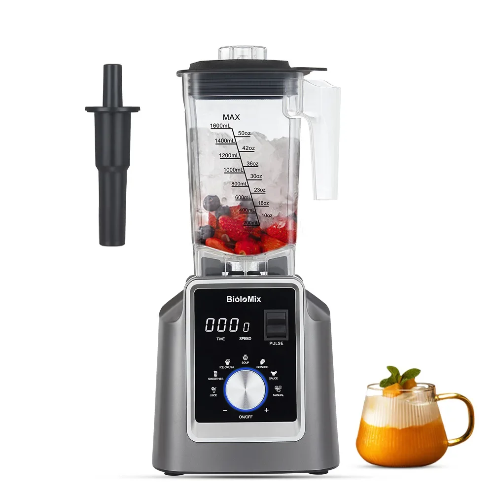 

2200W Digital BPA FREE 2L Automatic Program Professional Commercial Blender Mixer Juicer Food Processor Ice Smoothies Fruit