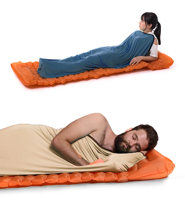 Description Picture 6 of itemNaturehike Hiking Camping Sleeping Bag Liner Ultralight High Elastic Mummy Quilt Winter Wearable Portable Pocket Sleeping Bags