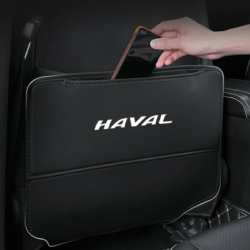 Car Seat Anti Kick Pad For Haval H1 H2 H6 H4 H5 H6 H9 Dargo M6 F5 F7 Auto Seat Back Protector Pad for Kid Anti Scratch Organizer