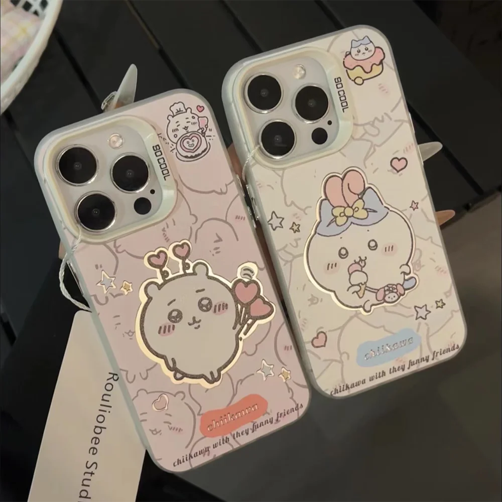 Chiikawas Anime Matte Back Cover Phone Case