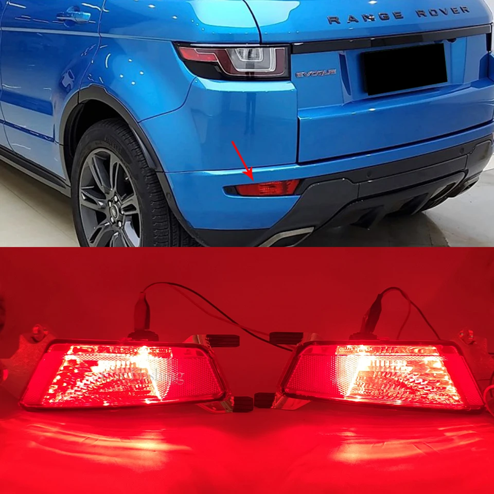 Voor Land Rover Range Rover Evoque L538 2012-2018 Auto Achterbumper Lamp Remlicht Reflector Mistachterlicht Richtingaanwijzer Lamp