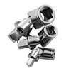 1/4" 3/8" 1/2" Socket Wrench Universal Joint Cr-v Alloy Bendable Adapter Socket Tool Air Impact Wobble Socket Adapter Hand Tool 4