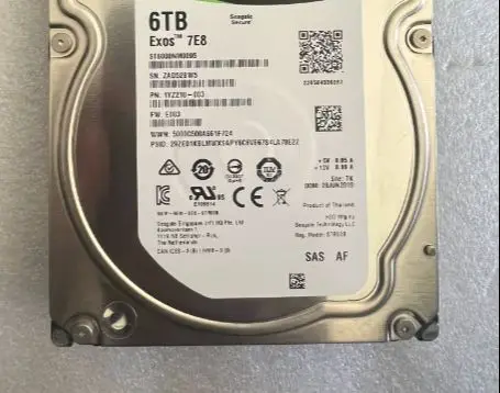 For 6T 7E8 ST6000NM0095 6TB SAS 7 2K 12G 3 5 256M server hard drive