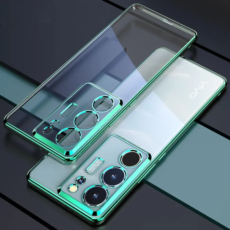 Ultra-Thin Electroplating Transparent Silicone TPU Case
