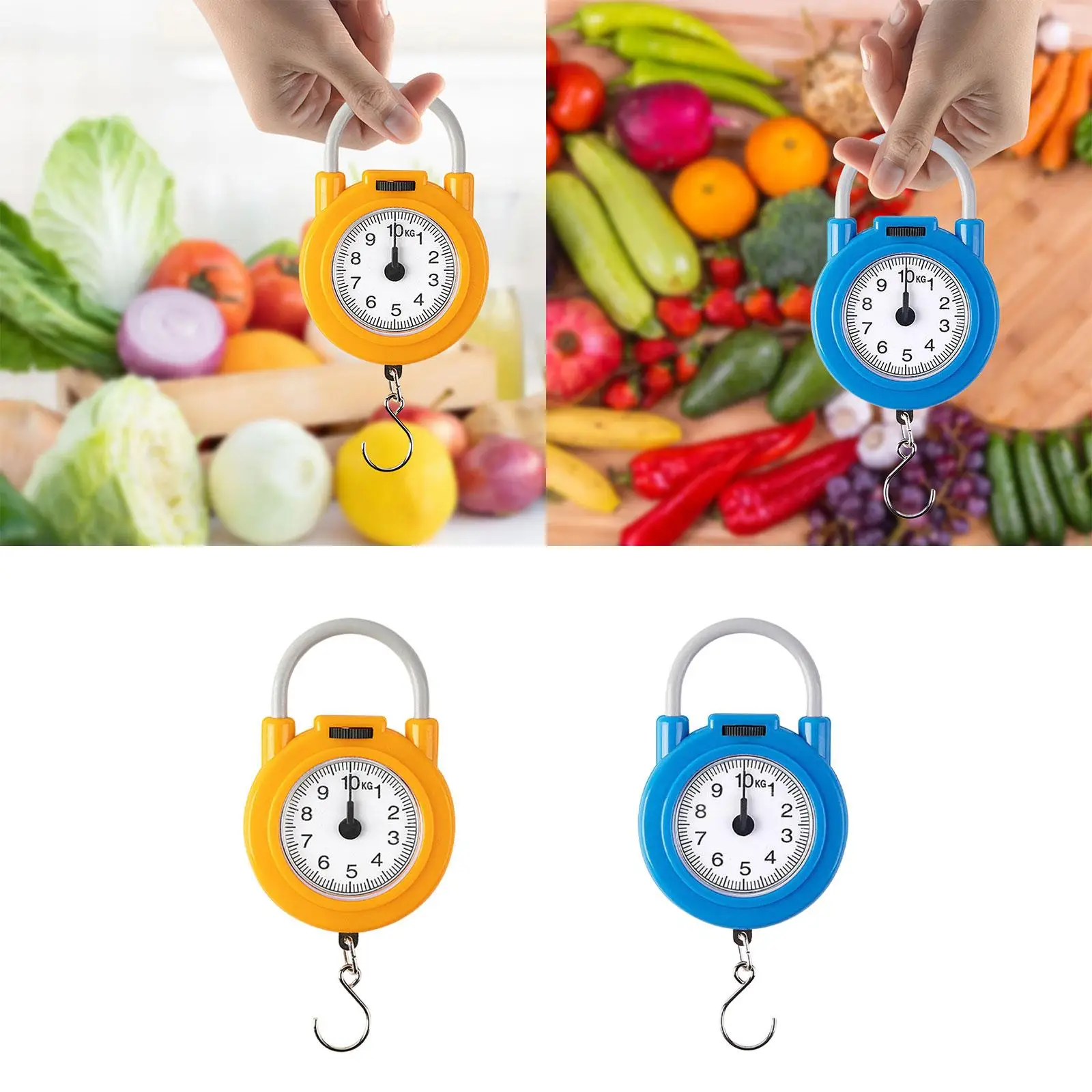 Suitcase weight scale 10kg capacity pocket scale household