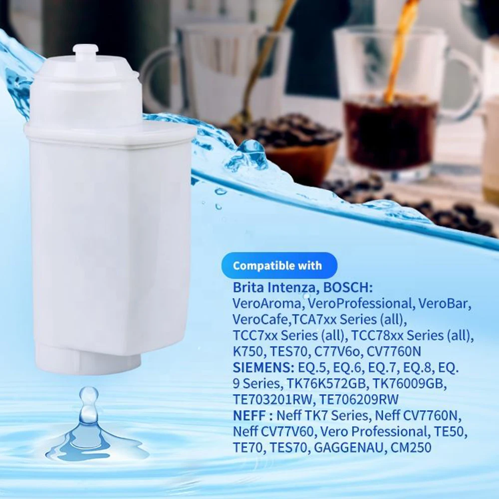 Coffee Water Filter Suitable For Siemens EQ Series Siemens TCZ7033 TCZ7003 TZ70003 For BRITA Intenza Bosch Water Filter