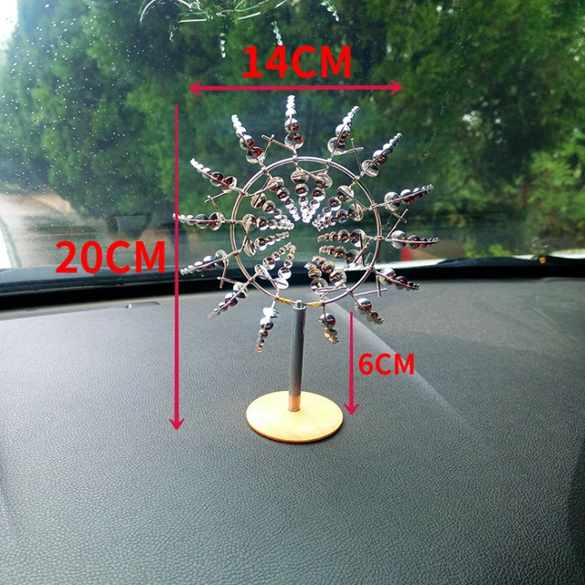2022New Magical Metal Windmill Autó Szélmalom Belső Dekoráció Személyre Szabott Speciális Alakú Kreatív Díszek - Image 5
