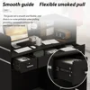 Reception Desk Reception Stations with Open Shelf & Drawers, Wooden Counter Desk with lockable Drawer for Office Reception Room 3