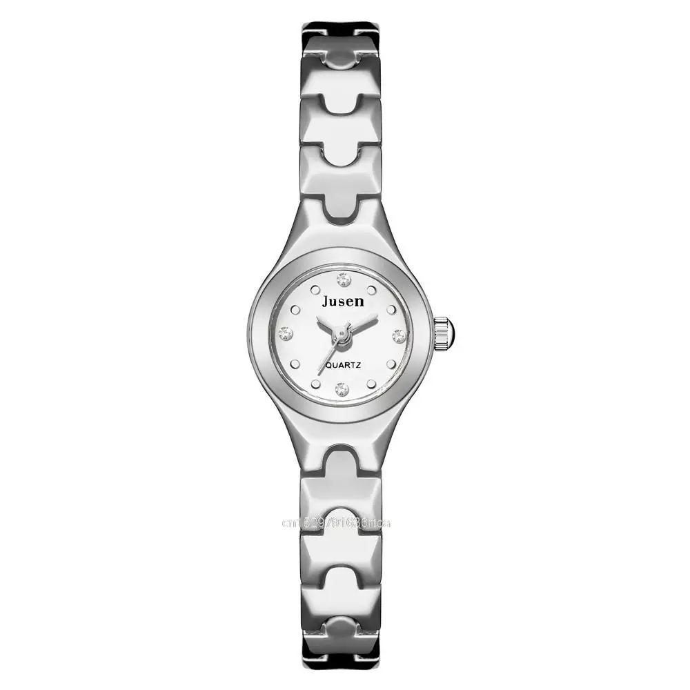 Fashion Women Watches Rose Gold Luxury Stainless Steel Qualities Small Ladies Wristwatches Diamond Female Bracelet Watch Gifts
