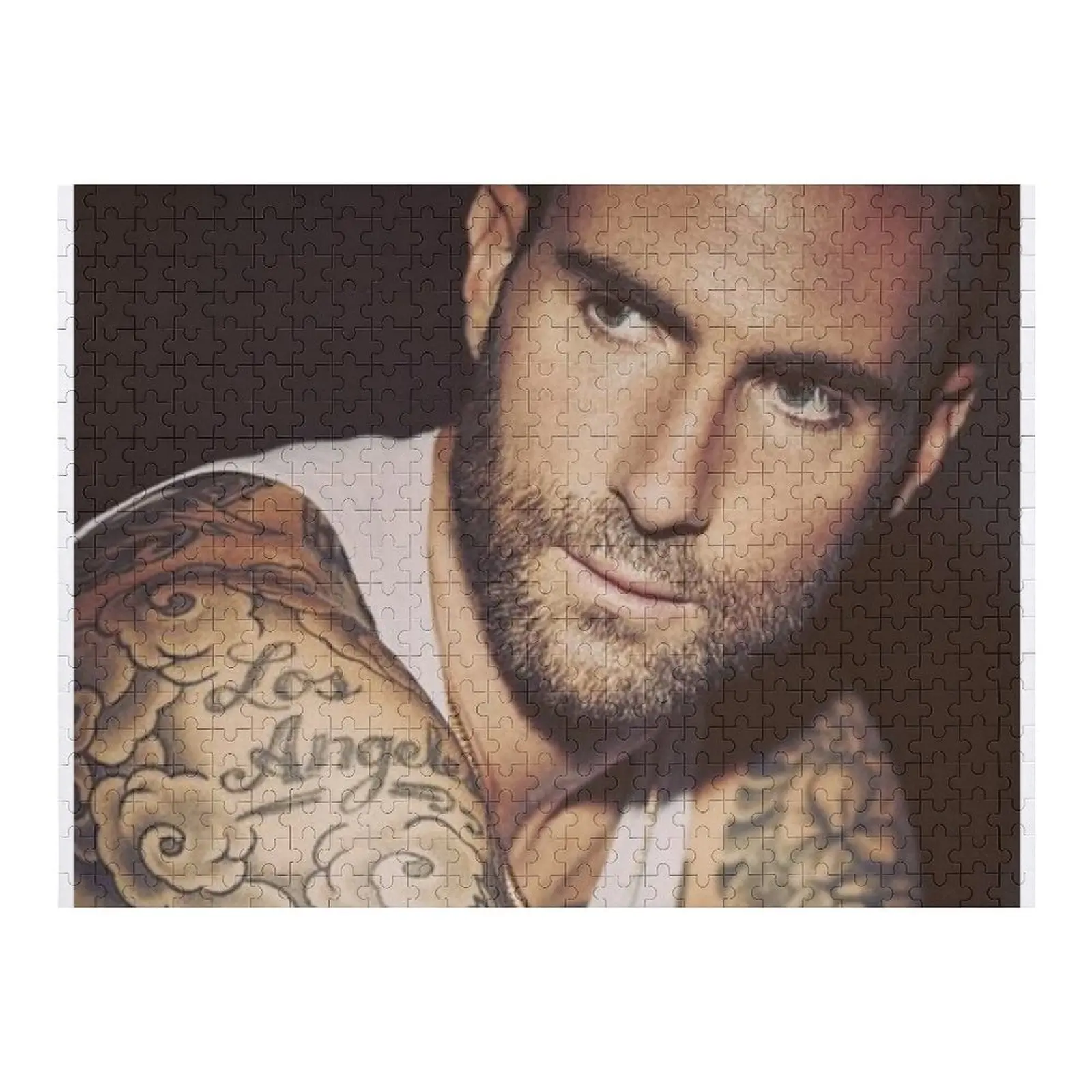 

adam levine Jigsaw Puzzle Custom Wooden Name Custom Wooden Gift Custom Wood Personalized Puzzle
