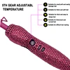 Hot Comb 2 in1 Hot Comb Straightener with Rhinestones Electric Heating Comb pente quente peigne chauffant lisseur cheveux Tools 3