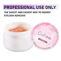 Gollee Peach Smell 15g Eyelash Adhesive Removing Cream No stimulation Fast Cleaning Makeup Remover Grafting Eyelash Adhesive Gel 2