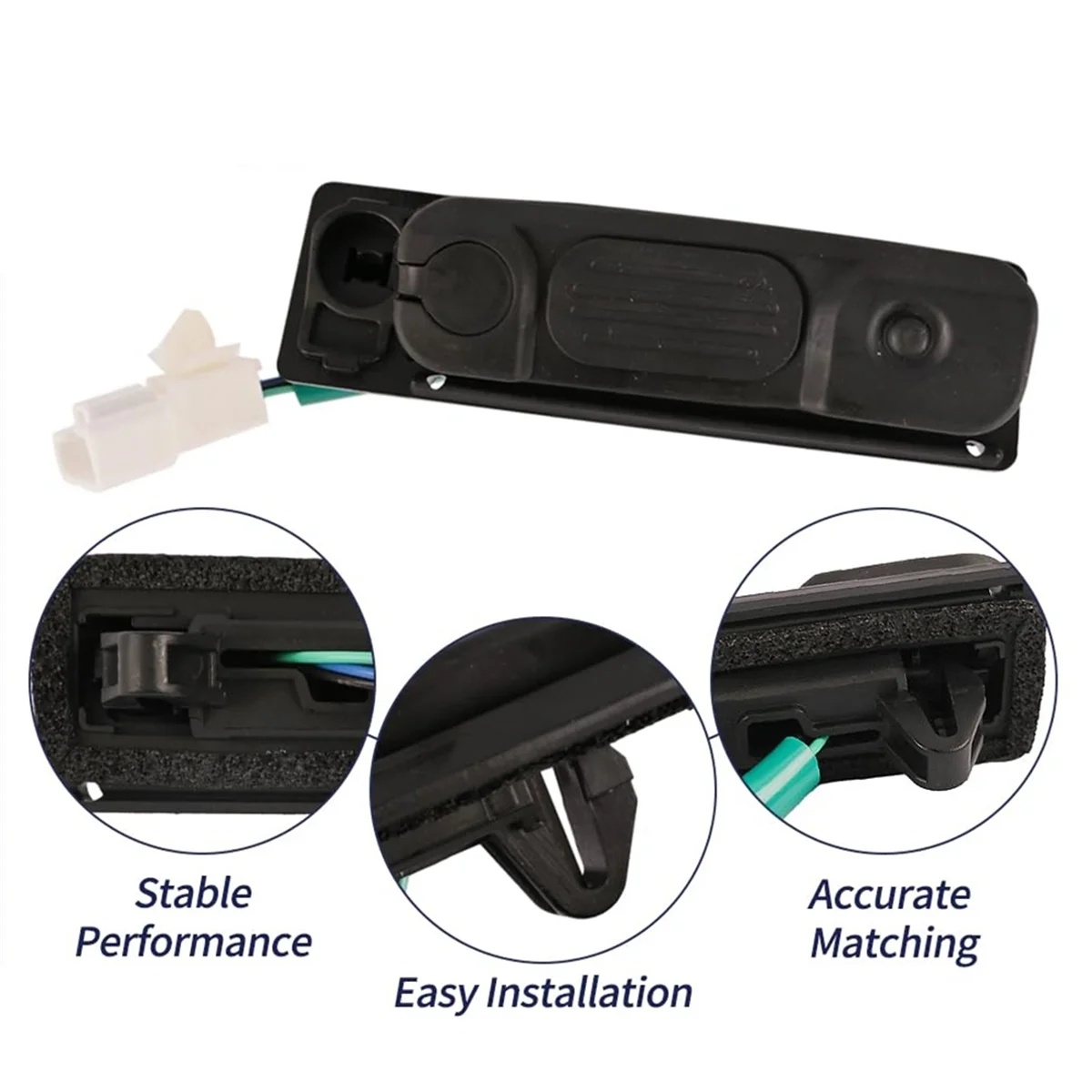 Car Rear Trunk Lid Lock Release Handle Tailgate Switch Button 5810A090 for Mitsubishi Outlander Sport ASX RVR 2011-