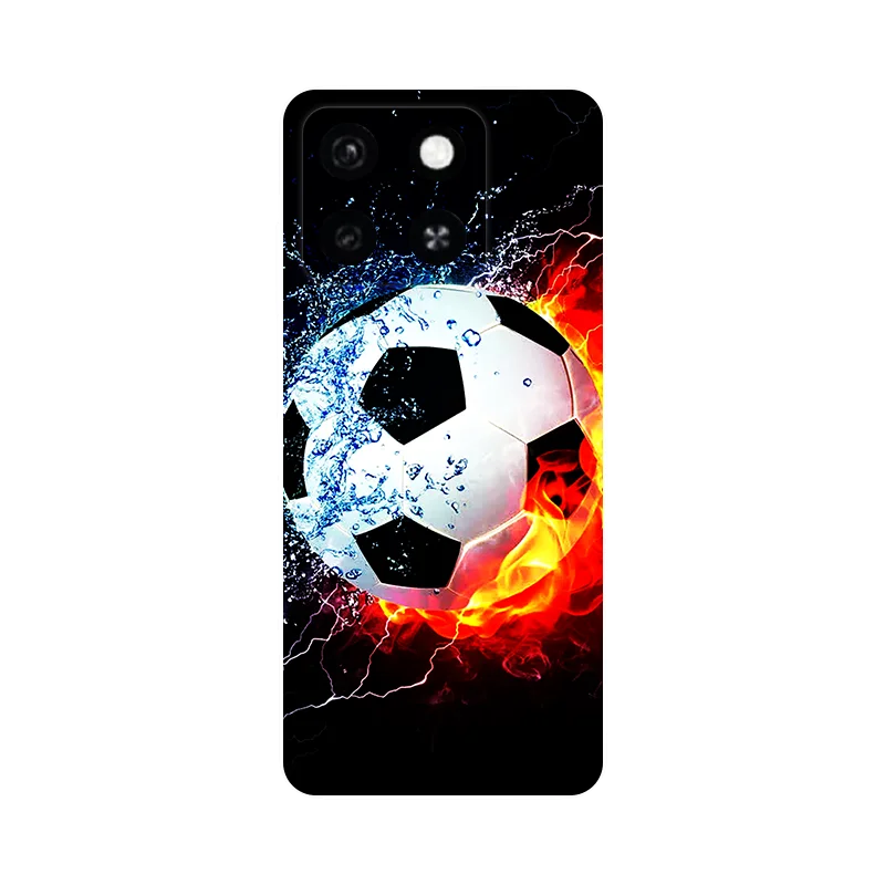 Football Soft Silicone Back Case - Premium Phone Cover and Protective Etui s