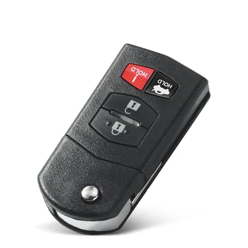Chiave telecomando per Mazda 3 5 6 CX-7 CX-9 MX-5 Miata BGBX1T478SKE125-01 Fob 3/4 Buttons 315Mhz 4D63 Chip