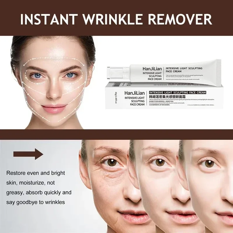 Retinol Anti-Wrinkle Cream Anti-Aging Firming Lifting Fade Fine Lines Deep Hydration Instant Smoothing Korean Skincare Cream 40g 6