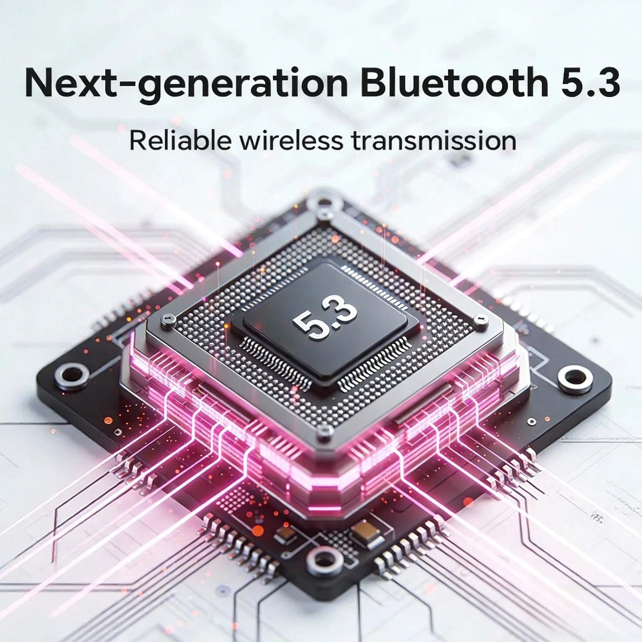 Compact TWS Wireless Bluetooth Earbuds with Advanced Noise Cancellation and Built-In Mic