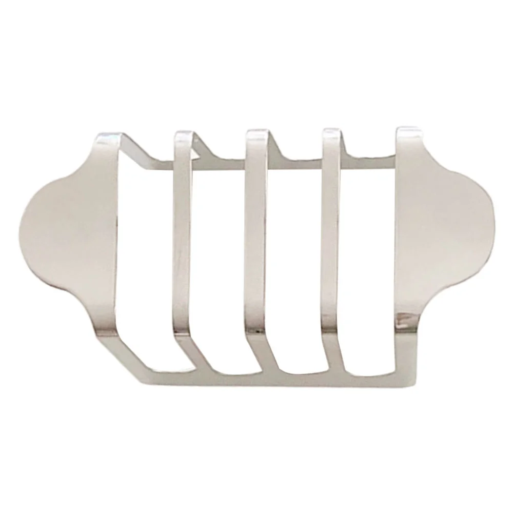 

Toast Rack Stainless Steel Countertop Toast Stand Kitchen Bread Rack Accessory