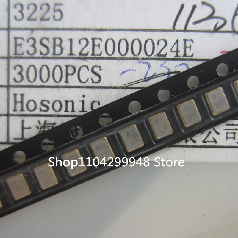 50Pcs E3Sb12E000024E 12m 12Mhz 12.000Mhz 3225 Hosonic 1..
