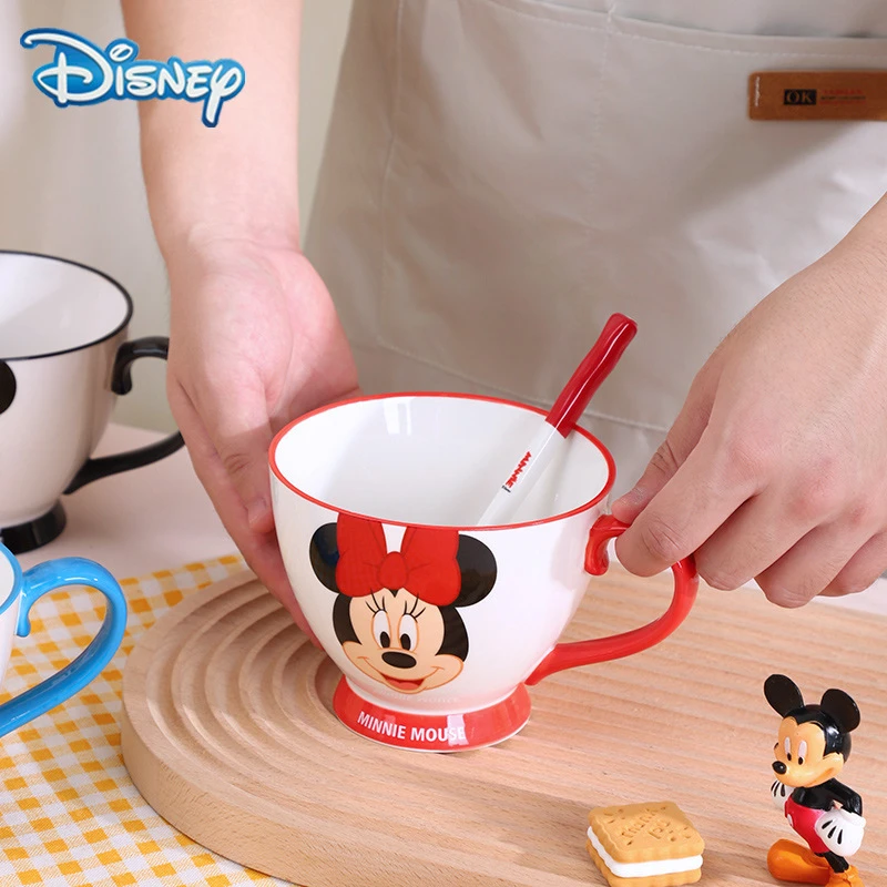 Disney Minnie Breakfast Cup Anime Water Cup 1-Pcs