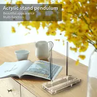Book Display Acrylic Stand Acrylic Display Easel Records Books Stand Small Cookbook Holder Counter Decor Modern Fashion For 1