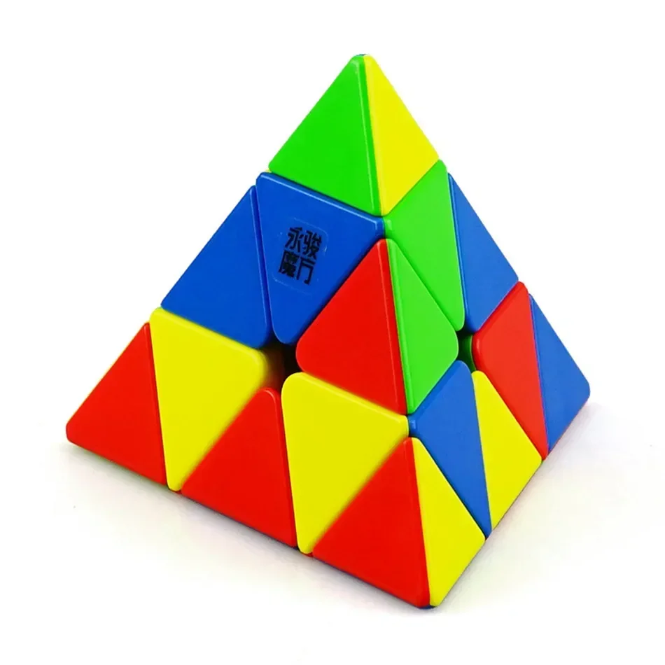 [ECube] YJ Yulong V2M Magnetic Magic Pyraminx Cube Stickerless YJ Magnets Puzzle Speed Cubes For Children Kids Gift Toy 4
