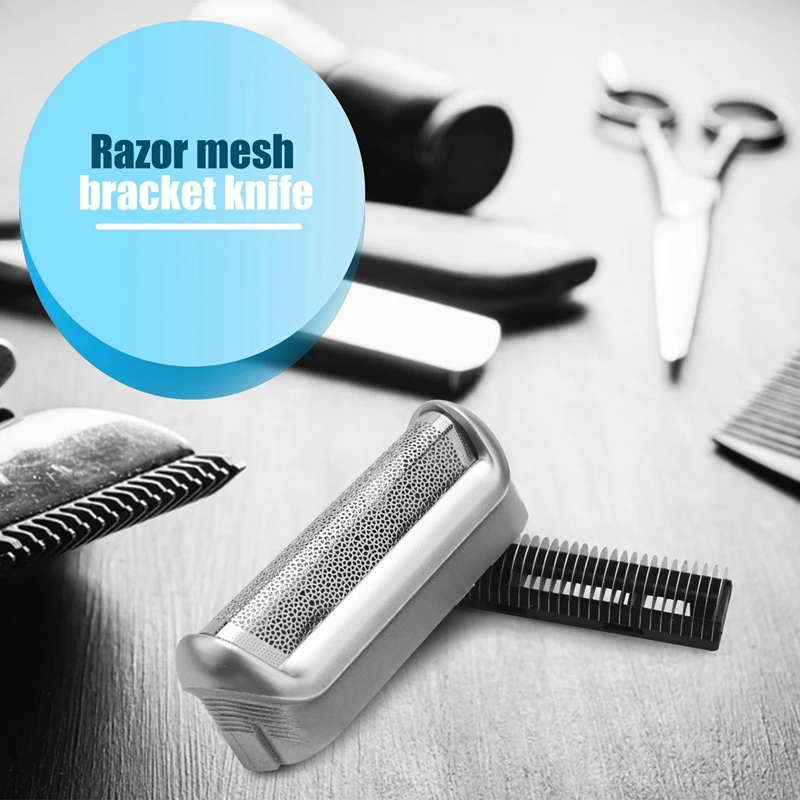 Replacement Shaver Foil And Cutter Fits Braun Cruzer 5S P40 P50 P60 P70 P80 P90 M30 M60 M90 550 555 570 575 5604 5607 electric shaver head