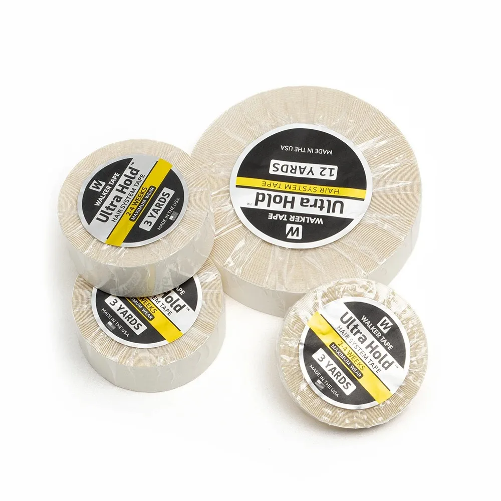 1PC/LOT Ultra Hold Hair System Tape Double Sided Adhesives Tape For Hair Extension Toupee Wig White Strong Hold