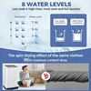 Nictemaw Portable Washing Machine, 17.8Lbs Capacity Full-Automatic Portable Washer, 2.4Cu.ft Washer 4
