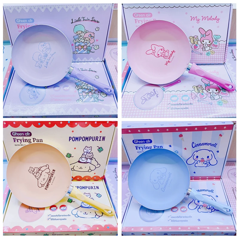 

Милые Sanrios Hellokittys Cinnamoroll My Melody Littletwinstars Мультяшные милые антипригарные скобки из нержавеющей стали