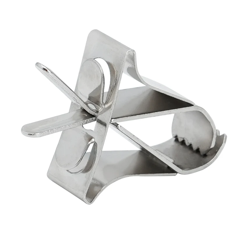 Parrot Feeder Stainless Steel Parrot Fruit Vegetable Feeding Clip Small Animals