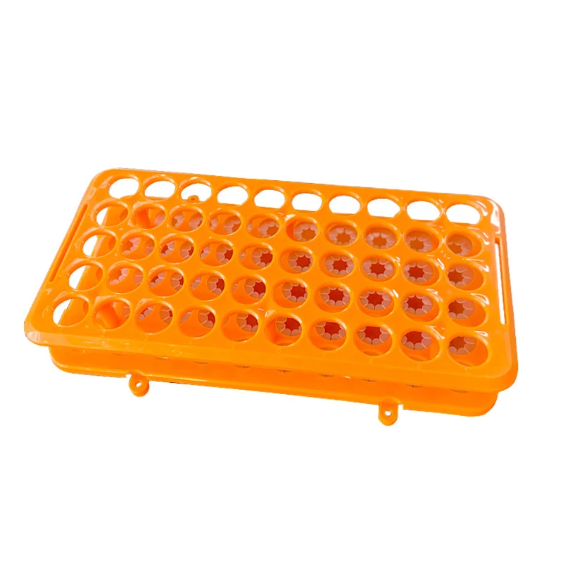 Plastic Test Tube Rack Holder Use For 5Ml / 10Ml / 15Ml Laboratory Test Tubes Box Centrifuge Tube Rack , 1 Piece