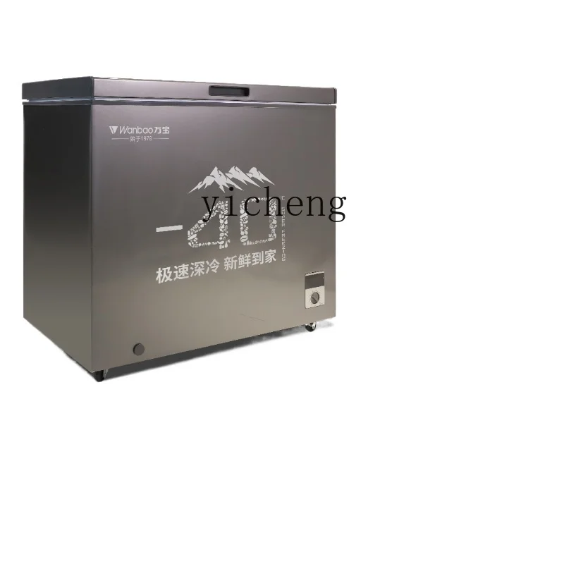 Tqh Freezer First-Class Energy Efficiency Variable Temperature Freezer Less Frost Antibacterial Liner minus 40 Degrees