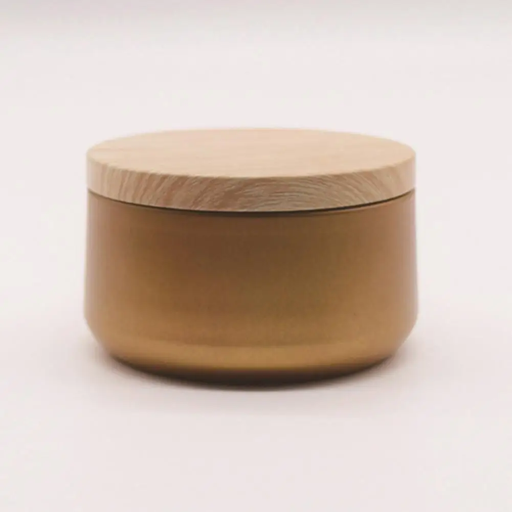 

Tea Box Tinplate Tin Box Reusable Lipstick Case Candle Jar Durable DIY Empty Candle Storage Jar for Coffee