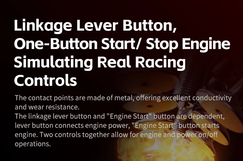 PXN CB1 Simulator Race Central Control Box Multifunctional Keys Control Box RGB