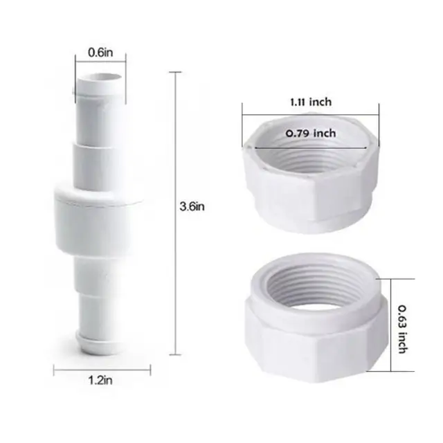 Medencetisztító Tömlő Forgócsere Készlet D20 Csere Cső Anya Medence Kiegészítők A Polaris 280 3900 Medencetisztítóhoz - Image 6