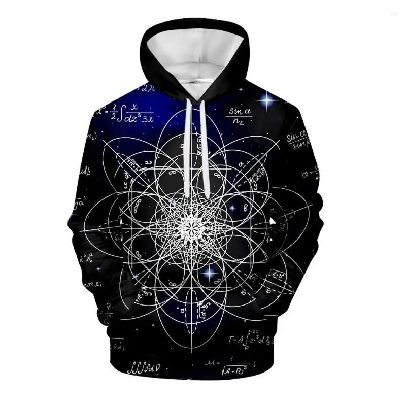 thumbnail image 1 of Sudadera con capucha con estampado 3D de fórmula científica para hombre, divertida sudadera con gráfico de química, logística de matemáticas, ropa de calle, sudadera informal para hombre, 1 of 5