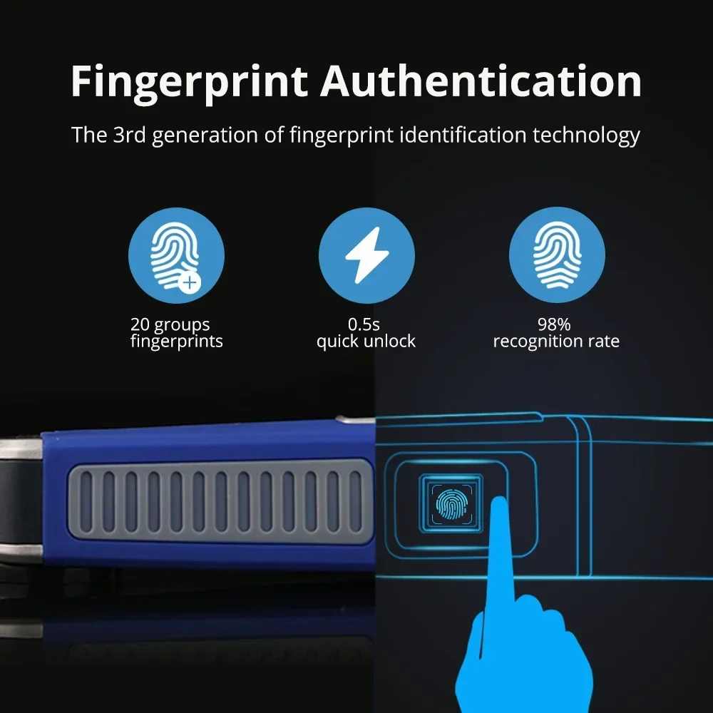 높은 내마모성 IP67 RFID 지문 인증 순찰 경비 투어 시스템